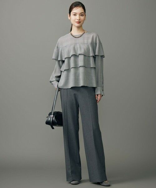 S size ONWARD(小さいサイズ) / エスサイズオンワード その他パンツ | 【カタログ掲載】TRギャバストレート パンツ | 詳細15