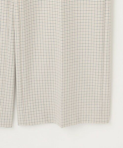 S size ONWARD(小さいサイズ) / エスサイズオンワード その他パンツ | TRギャバチェック柄ストレート パンツ | 詳細6