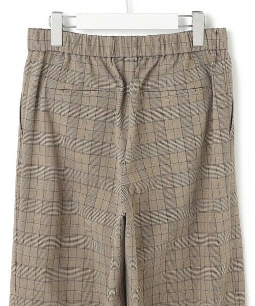 S size ONWARD(小さいサイズ) / エスサイズオンワード その他パンツ | 【洗える】ドライ2WAYストレッチ チェック ワイド パンツ | 詳細16