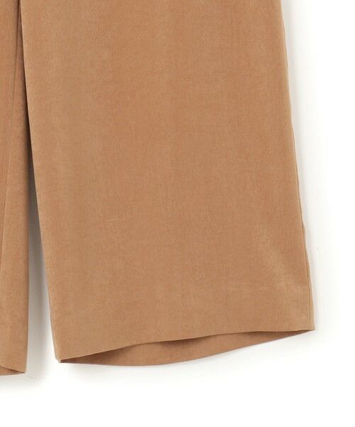 S size ONWARD(小さいサイズ) / エスサイズオンワード その他パンツ | 【見上愛さん着用/Oggi10月号掲載/洗える】スエーディーサテン ワイド パンツ | 詳細22