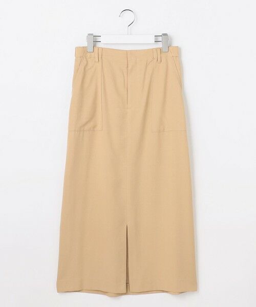 S size ONWARD(小さいサイズ) / エスサイズオンワード ミニ・ひざ丈スカート | セルロースコットンチノ スカート | 詳細15