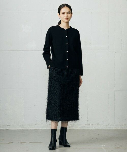 S size ONWARD(小さいサイズ) / エスサイズオンワード ミニ・ひざ丈スカート | 【カタログ掲載】フェザージャカード スカート | 詳細23