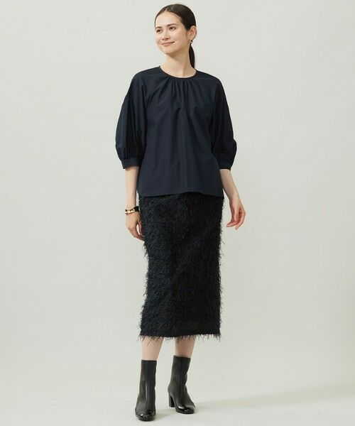 S size ONWARD(小さいサイズ) / エスサイズオンワード ミニ・ひざ丈スカート | 【カタログ掲載】フェザージャカード スカート | 詳細17