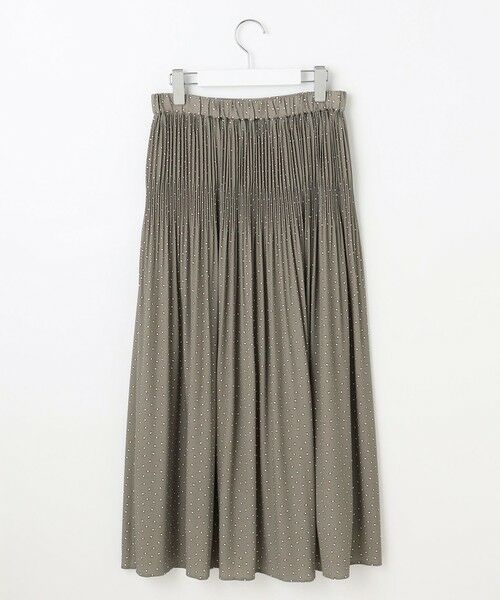 S size ONWARD(小さいサイズ) / エスサイズオンワード ロング・マキシ丈スカート | 【セットアップ対応】ライトサテンプリーツ スカート | 詳細10