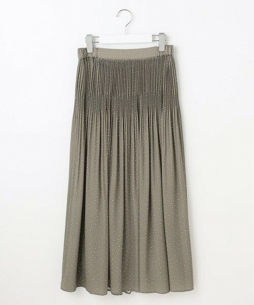 S size ONWARD(小さいサイズ) / エスサイズオンワード ロング・マキシ丈スカート | 【セットアップ対応】ライトサテンプリーツ スカート | 詳細5