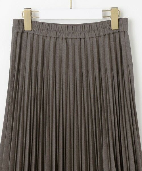 S size ONWARD(小さいサイズ) / エスサイズオンワード ロング・マキシ丈スカート | 【UVカット・アンチピリング・洗える】ウーステッドエステル  プリーツスカート | 詳細14