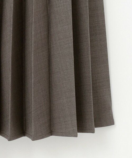 S size ONWARD(小さいサイズ) / エスサイズオンワード ロング・マキシ丈スカート | 【UVカット・アンチピリング・洗える】ウーステッドエステル  プリーツスカート | 詳細17