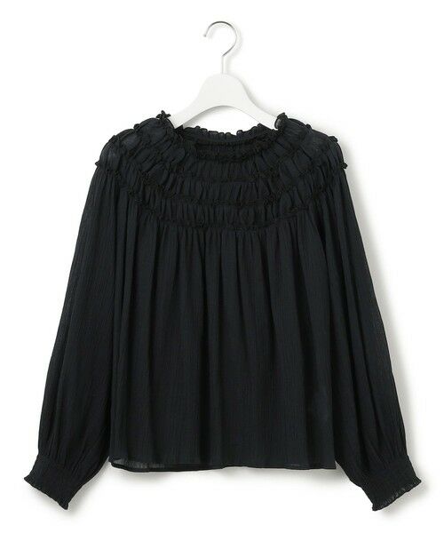 S size ONWARD(小さいサイズ) / エスサイズオンワード シャツ・ブラウス | 【SLOW/一部店舗限定】コットンクレープ ブラウス | 詳細5