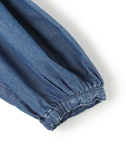 S size ONWARD(小さいサイズ) / エスサイズオンワード シャツ・ブラウス | 【SLOW/一部店舗限定】ライトオンス デニム バックリボン ブラウス | 詳細5