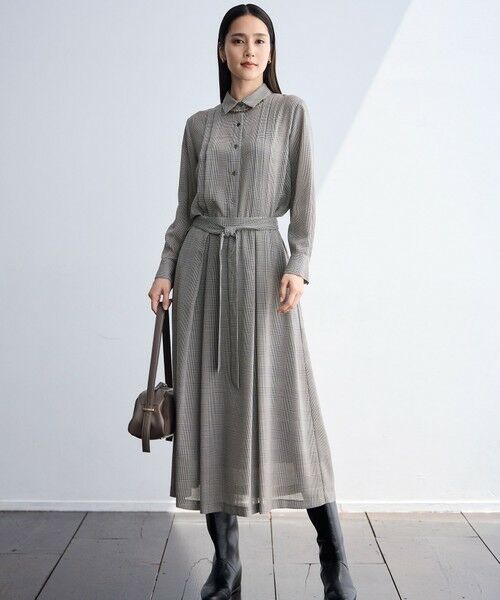 S size ONWARD(小さいサイズ) / エスサイズオンワード シャツ・ブラウス | 【SHIHOさん着用】TWハイツイストビエラタックディテール ブラウス | 詳細10