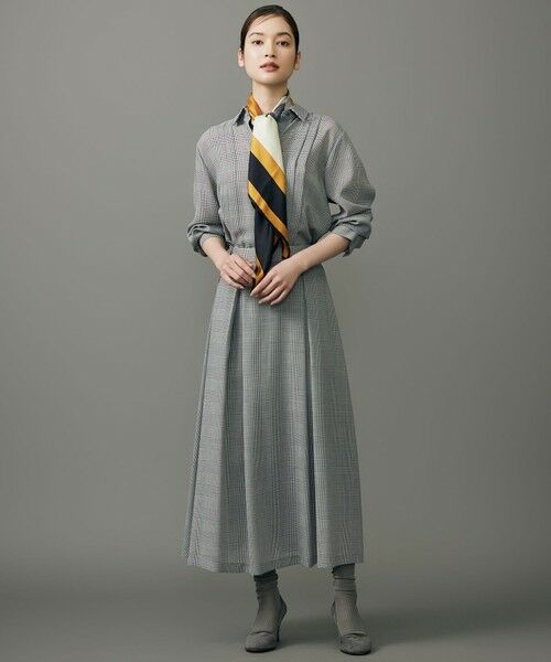 S size ONWARD(小さいサイズ) / エスサイズオンワード シャツ・ブラウス | 【SHIHOさん着用】TWハイツイストビエラタックディテール ブラウス | 詳細12