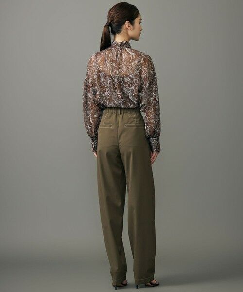 S size ONWARD(小さいサイズ) / エスサイズオンワード シャツ・ブラウス | ペイズリープリントボウタイ ブラウス | 詳細3
