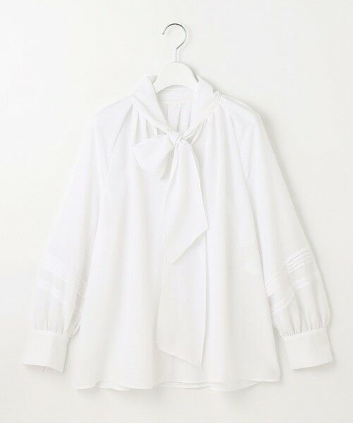 S size ONWARD(小さいサイズ) / エスサイズオンワード シャツ・ブラウス | 【カタログ掲載】ソフトスパンビエラボウタイ ブラウス | 詳細10