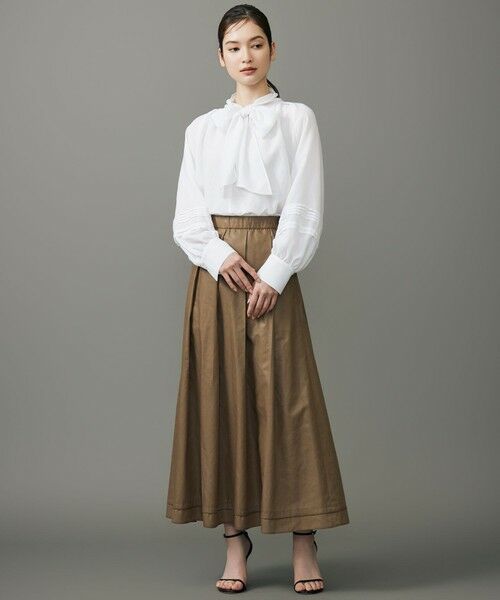 S size ONWARD(小さいサイズ) / エスサイズオンワード シャツ・ブラウス | 【カタログ掲載】ソフトスパンビエラボウタイ ブラウス | 詳細7