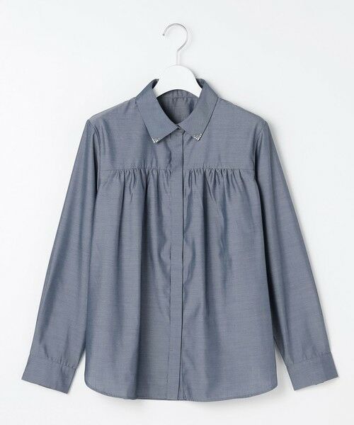 S size ONWARD(小さいサイズ) / エスサイズオンワード シャツ・ブラウス | ボウタイ付きビジュー シャツ | 詳細25