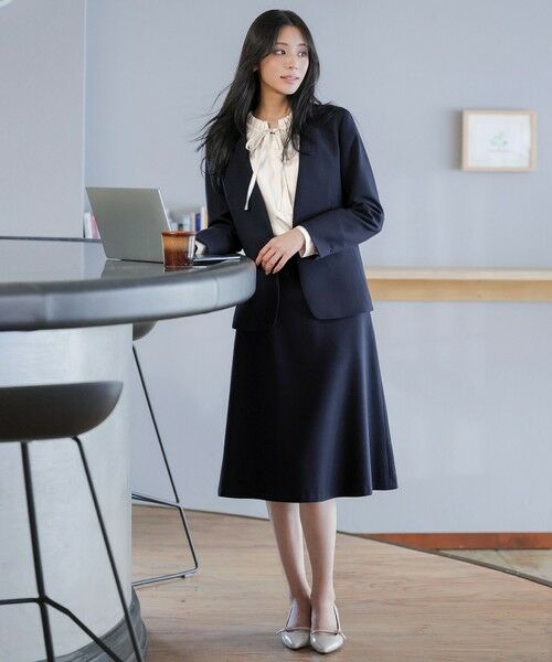 S size ONWARD(小さいサイズ) / エスサイズオンワード シャツ・ブラウス | 【前後着用可能】ギャザーネック ブラウス | 詳細5