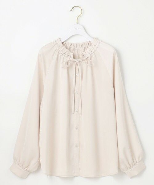 S size ONWARD(小さいサイズ) / エスサイズオンワード シャツ・ブラウス | 【前後着用可能】ギャザーネック ブラウス | 詳細6