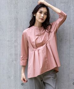 S size ONWARD(小さいサイズ) / エスサイズオンワード シャツ・ブラウス | 【洗える】ウエストタックチュニック ブラウス