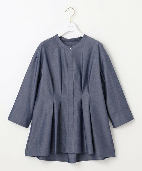 S size ONWARD(小さいサイズ) / エスサイズオンワード シャツ・ブラウス | 【洗える】ウエストタックチュニック ブラウス | 詳細15