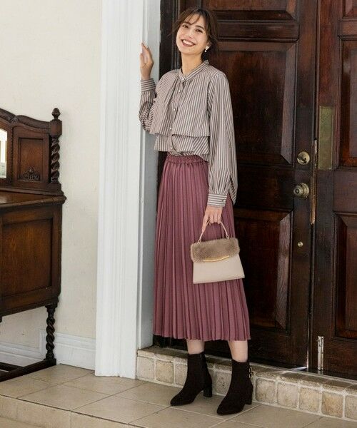 S size ONWARD(小さいサイズ) / エスサイズオンワード シャツ・ブラウス | ラッフルレイヤード ブラウス | 詳細2