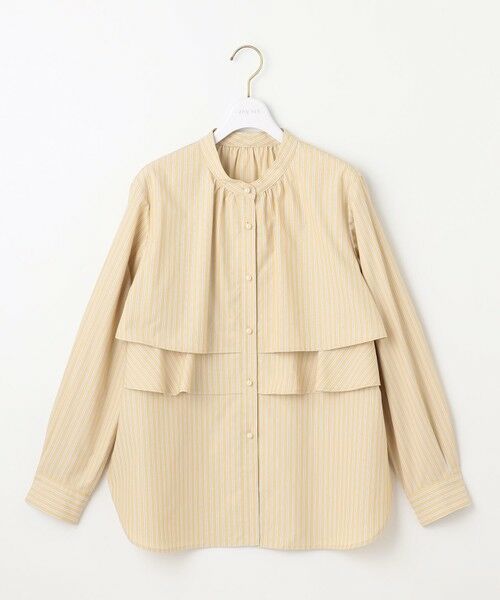 S size ONWARD(小さいサイズ) / エスサイズオンワード シャツ・ブラウス | 【洗える】ラッフルレイヤード ブラウス | 詳細17