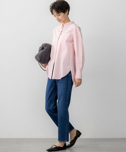 S size ONWARD(小さいサイズ) / エスサイズオンワード シャツ・ブラウス | 【滝沢眞規子さん着用/mi-molletコラボ/洗える】CANCLINI デザイン シャツ | 詳細11