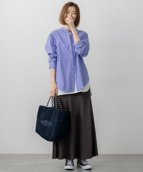 S size ONWARD(小さいサイズ) / エスサイズオンワード シャツ・ブラウス | 【滝沢眞規子さん着用/mi-molletコラボ/洗える】CANCLINI デザイン シャツ | 詳細21