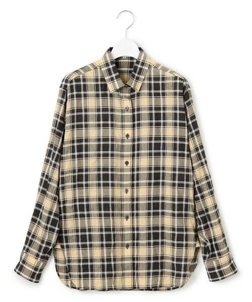 S size ONWARD(小さいサイズ) / エスサイズオンワード シャツ・ブラウス | 【WEB限定】シャーリング チェック シャツ | 詳細4