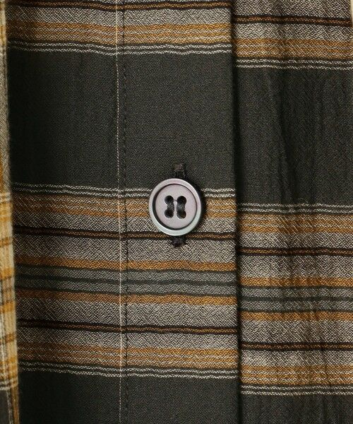 S size ONWARD(小さいサイズ) / エスサイズオンワード シャツ・ブラウス | 【WEB&一部店舗限定】シアーコットン チェック シャツ | 詳細14