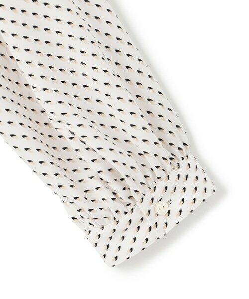 S size ONWARD(小さいサイズ) / エスサイズオンワード シャツ・ブラウス | 【洗える】グラデーションドットプリント ブラウス | 詳細7