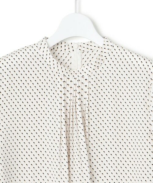 S size ONWARD(小さいサイズ) / エスサイズオンワード シャツ・ブラウス | 【洗える】グラデーションドットプリント ブラウス | 詳細5