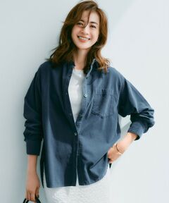 S size ONWARD(小さいサイズ) / エスサイズオンワード シャツ・ブラウス | 【見上愛さん着用/Oggi11月号掲載】コットン コーデュロイ シャツ