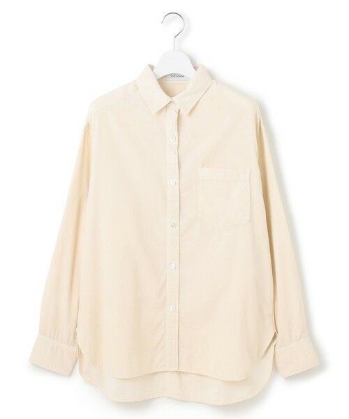 S size ONWARD(小さいサイズ) / エスサイズオンワード シャツ・ブラウス | 【見上愛さん着用/Oggi11月号掲載】コットン コーデュロイ シャツ | 詳細6