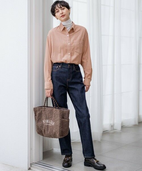 S size ONWARD(小さいサイズ) / エスサイズオンワード シャツ・ブラウス | 【見上愛さん着用/Oggi11月号掲載】コットン コーデュロイ シャツ | 詳細14