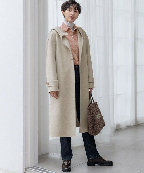 S size ONWARD(小さいサイズ) / エスサイズオンワード シャツ・ブラウス | 【見上愛さん着用/Oggi11月号掲載】コットン コーデュロイ シャツ | 詳細15