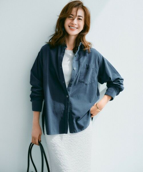 S size ONWARD(小さいサイズ) / エスサイズオンワード シャツ・ブラウス | 【見上愛さん着用/Oggi11月号掲載】コットン コーデュロイ シャツ | 詳細26