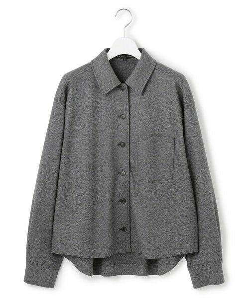 S size ONWARD(小さいサイズ) / エスサイズオンワード シャツ・ブラウス | 【滝沢眞規子さん着用/VERY掲載/洗える】ウールミルドジャージー シャツ | 詳細12