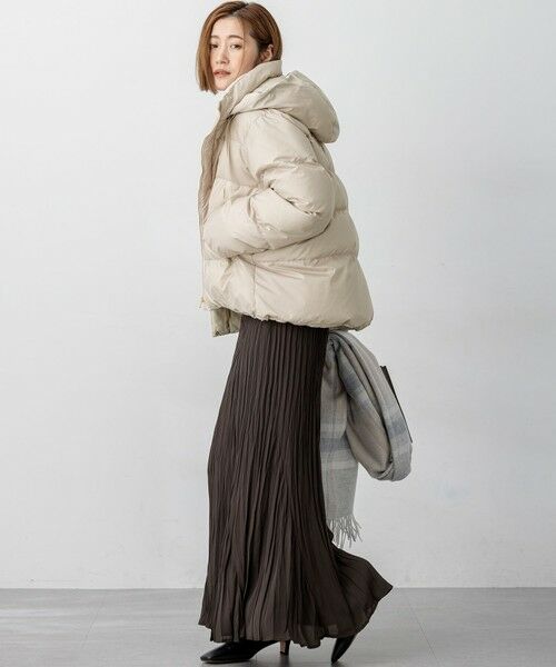 S size ONWARD(小さいサイズ) / エスサイズオンワード ダウンジャケット・ベスト | 【滝沢眞規子さん着用/VERY掲載】シレータフタ コンパクト ダウンコート | 詳細10