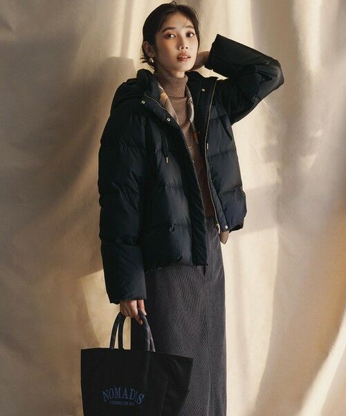 S size ONWARD(小さいサイズ) / エスサイズオンワード ダウンジャケット・ベスト | 【滝沢眞規子さん着用/VERY掲載】シレータフタ コンパクト ダウンコート | 詳細23