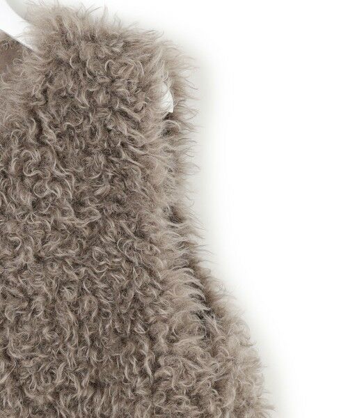 S size ONWARD(小さいサイズ) / エスサイズオンワード その他アウター | 【SLOW/一部店舗限定】フェイクファー ジレ | 詳細11