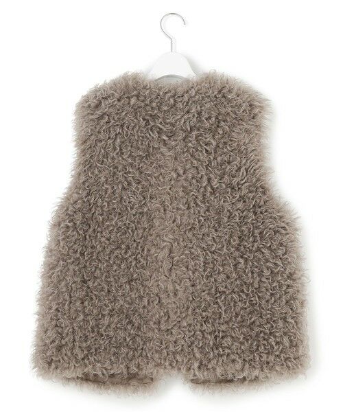 S size ONWARD(小さいサイズ) / エスサイズオンワード その他アウター | 【SLOW/一部店舗限定】フェイクファー ジレ | 詳細9