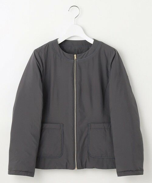 S size ONWARD(小さいサイズ) / エスサイズオンワード ダウンジャケット・ベスト | 【カタログ掲載】ライトダウンリバーシブルノーカラー ジャケット | 詳細11