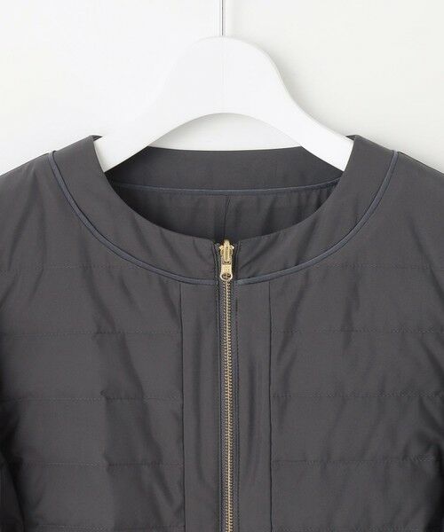 S size ONWARD(小さいサイズ) / エスサイズオンワード ダウンジャケット・ベスト | 【カタログ掲載】ライトダウンリバーシブルノーカラー ジャケット | 詳細13
