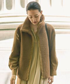 S size ONWARD(小さいサイズ) / エスサイズオンワード その他アウター | 【カタログ掲載】ボアコンビ アウター