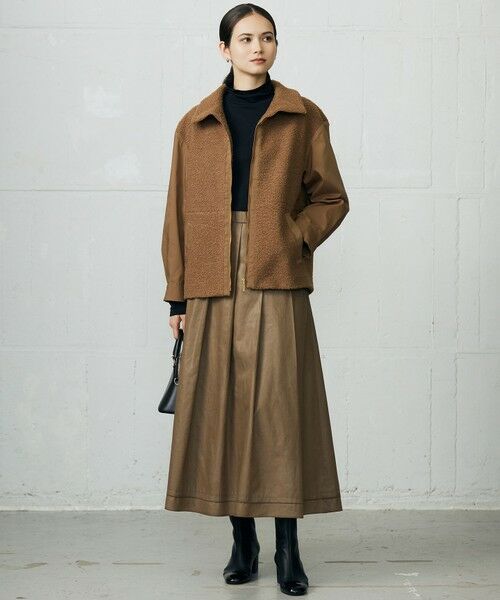 S size ONWARD(小さいサイズ) / エスサイズオンワード その他アウター | 【カタログ掲載】ボアコンビ アウター | 詳細3