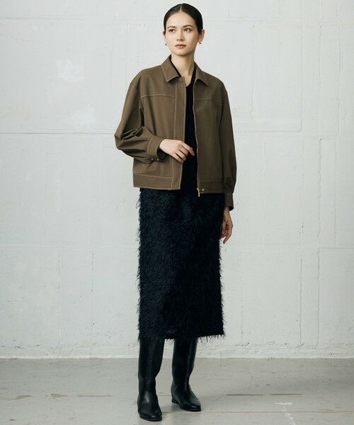 S size ONWARD(小さいサイズ) / エスサイズオンワード その他アウター | 【SHIHOさん着用】デニムライクツイル ジャケット | 詳細1