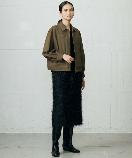 S size ONWARD(小さいサイズ) / エスサイズオンワード その他アウター | 【SHIHOさん着用】デニムライクツイル ジャケット | 詳細2