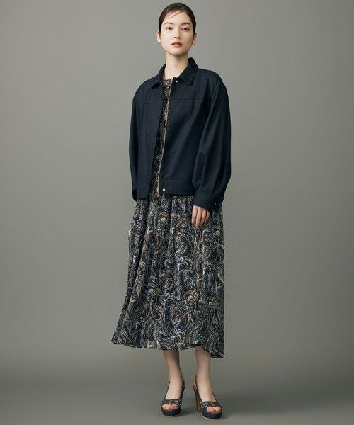 S size ONWARD(小さいサイズ) / エスサイズオンワード その他アウター | 【SHIHOさん着用】デニムライクツイル ジャケット | 詳細16