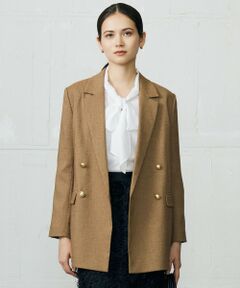 S size ONWARD(小さいサイズ) / エスサイズオンワード その他アウター | 【SHIHOさん着用】シルクネップツイード ジャケット