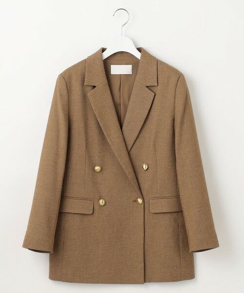 S size ONWARD(小さいサイズ) / エスサイズオンワード その他アウター | 【SHIHOさん着用】シルクネップツイード ジャケット | 詳細10